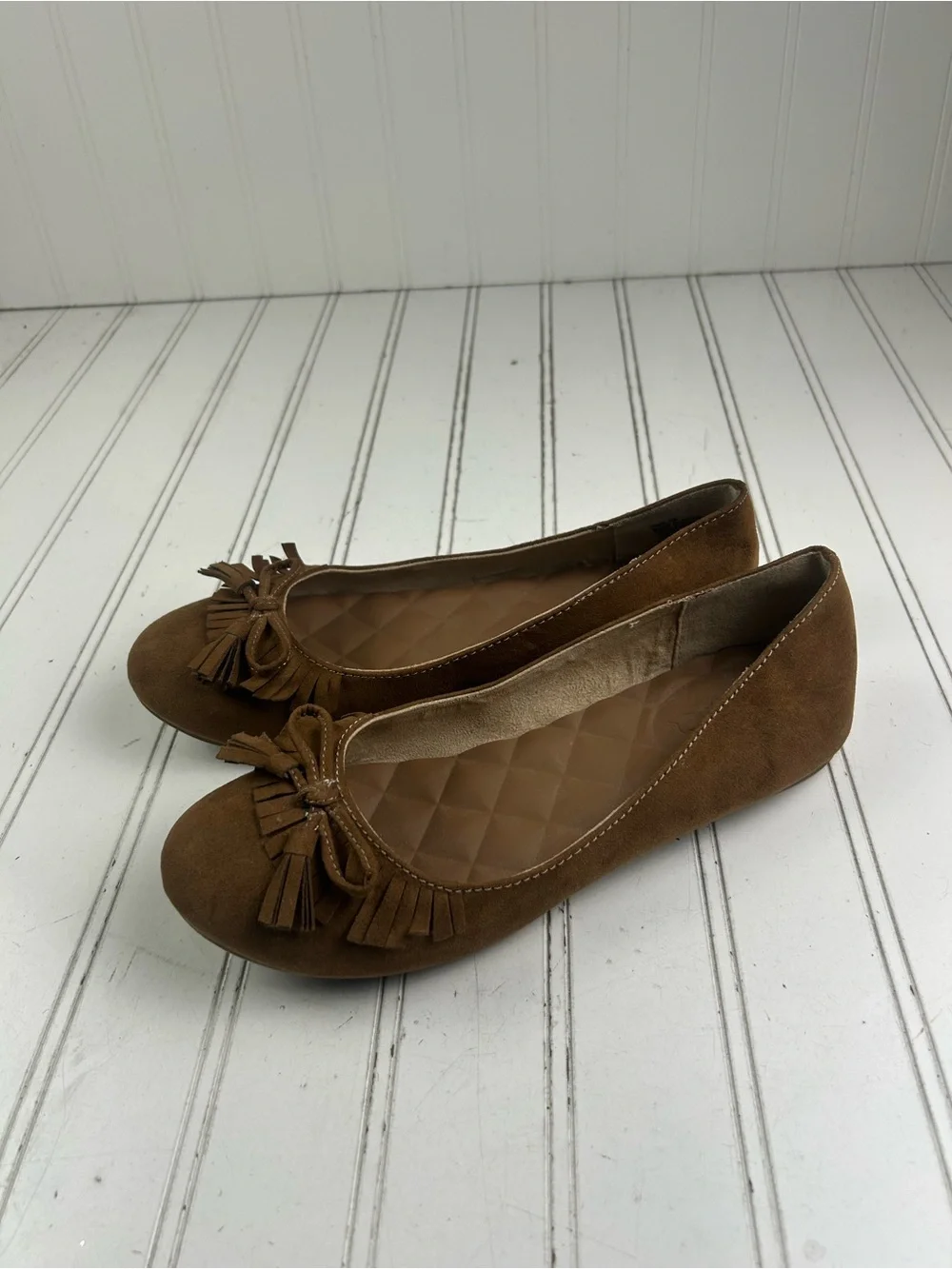 Mudd brown faux